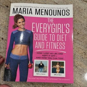 NWOT Bright Pink Paperback Book with White Text